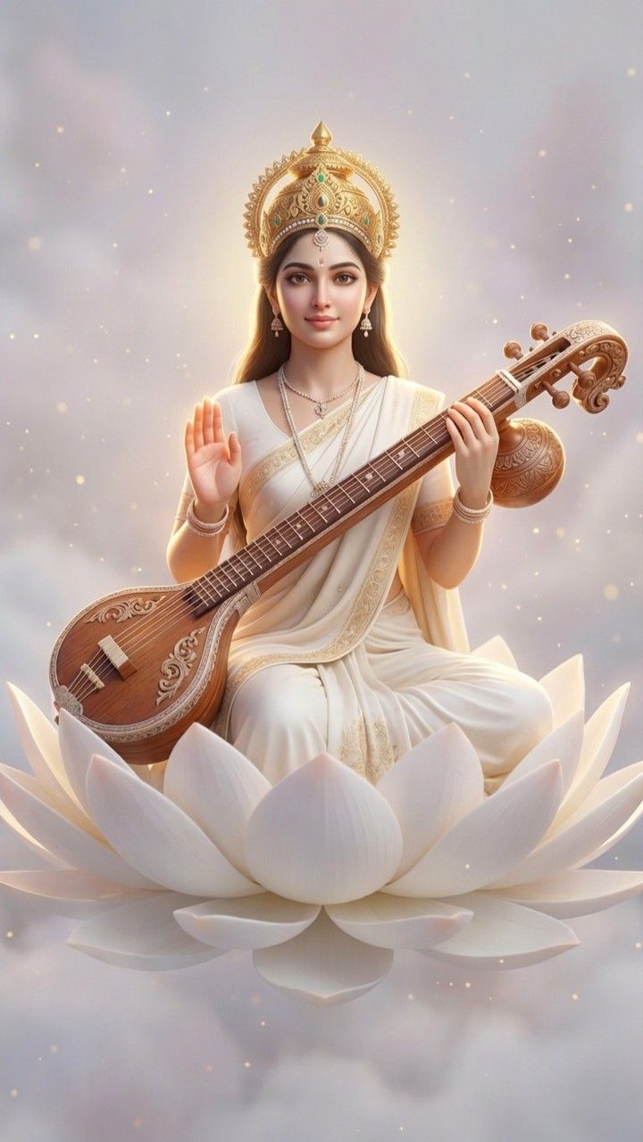 saraswati mata ka photo