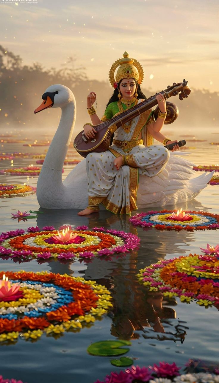 saraswati mata ki photo